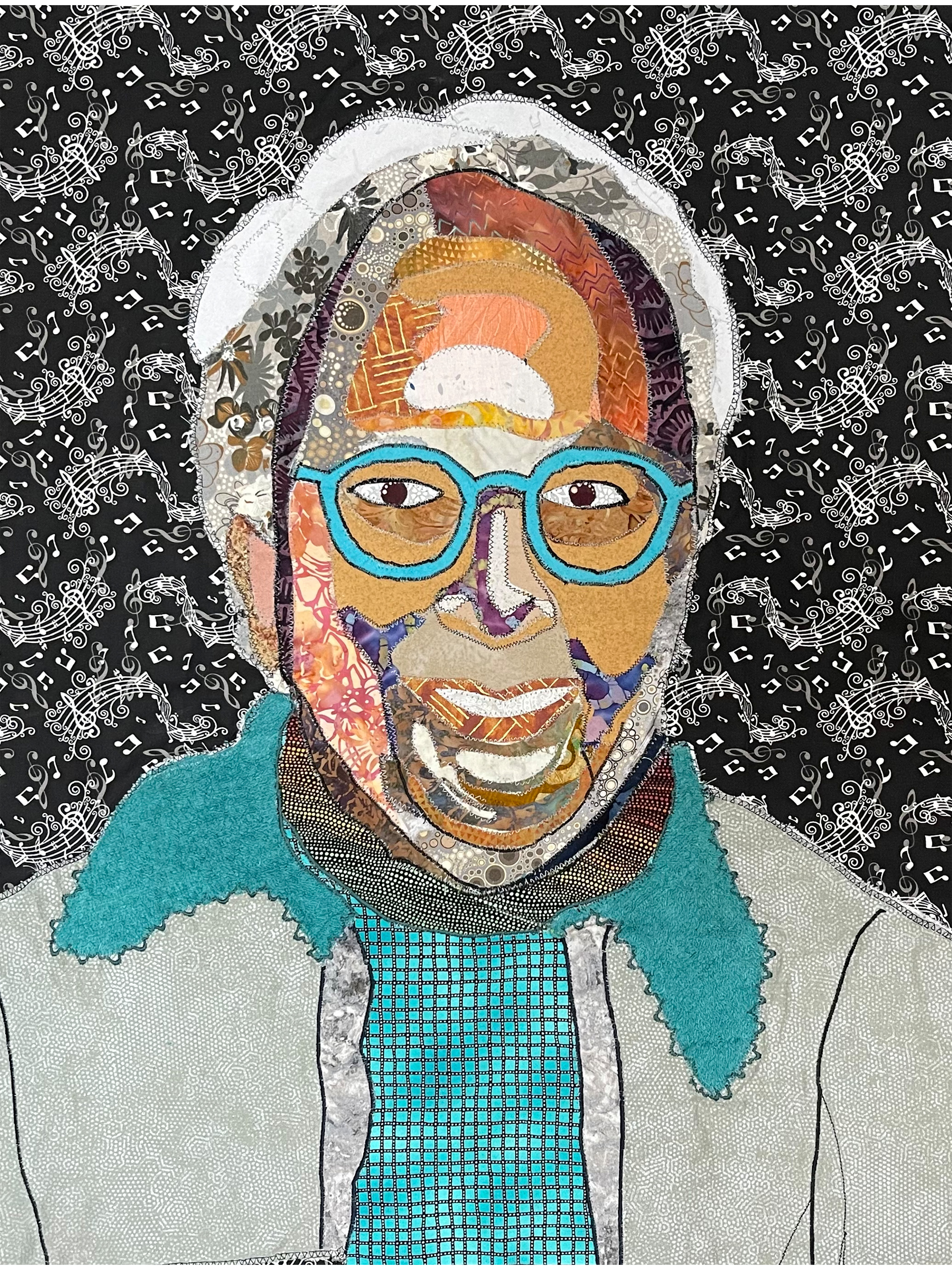 John E. Collins Textile Portrait